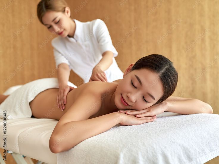 serene spa setting featuring professional massage therapy